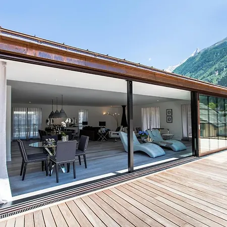 Penthouse Le Lustre Lägenhet Chamonix